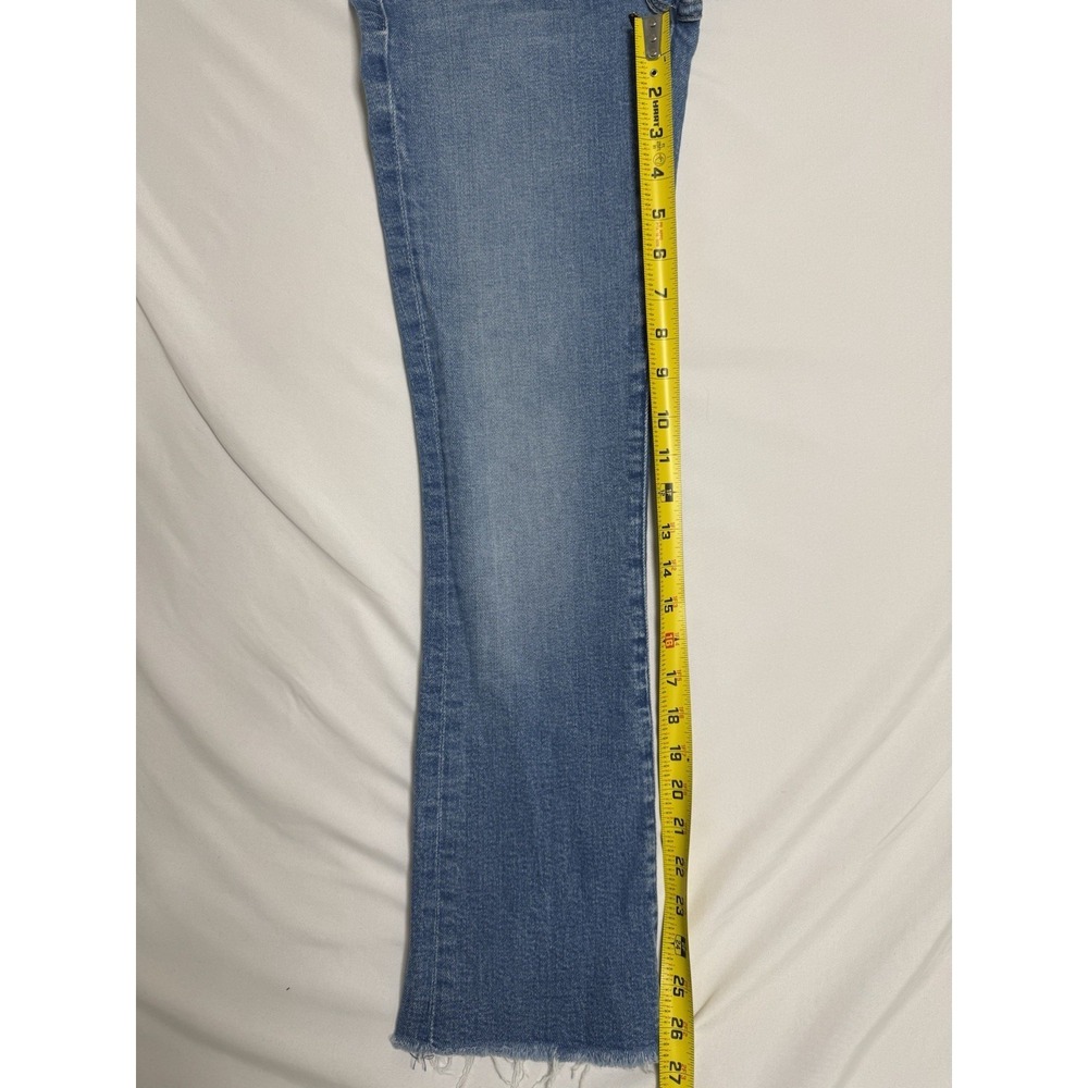 Mother The Insider Ankle Fray Eager Beaver Denim Jeans Womens Size 24 - Picture 6 of 7